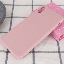 Чехол Silicone Case Full Protective (AA) NO LOGO для Apple iPhone XR (6.1") – Розовый