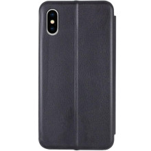 Шкіряний чохол-книжка Classy для Apple iPhone XR (6.1") – Чорний