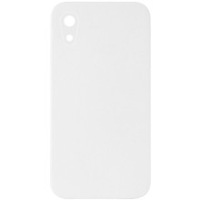 Чехол Silicone Case Square Full Camera Protective (AA) NOLOGO для Apple iPhone XR (6.1")