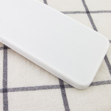 Чехол Silicone Case Square Full Camera Protective (AA) NOLOGO для Apple iPhone XR (6.1") – Белый