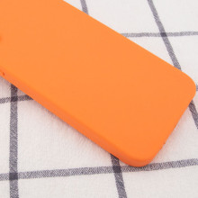 Чехол Silicone Case Square Full Camera Protective (AA) NOLOGO для Apple iPhone XR (6.1") – Оранжевый