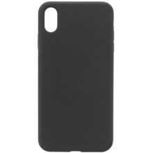 Чохол Silicone Case Full Protective (AA) NO LOGO для Apple iPhone XR (6.1") – Чорний