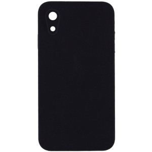 Чехол Silk Square Full Camera Protective (AA) NO LOGO для Apple iPhone XR (6.1") – Черный