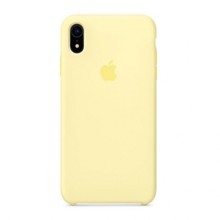 Чехол Silicone case (AAA) для Apple iPhone XR (6.1") – Желтый