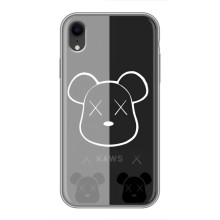 Чехлы для iPhone Xr - Bearbrick Louis Vuitton (PREMIUMPrint) (БеарБрик глаза)