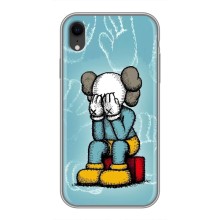 Чехлы для iPhone Xr - Bearbrick Louis Vuitton (PREMIUMPrint) (Плач Bearbrick)