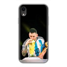 Чохли для iPhone Xr (Leo чемпіон) (AlphaPrint) (Кубок Мессі)