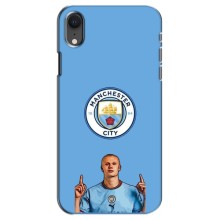 Чехлы с принтом для iPhone Xr Футболист – Холанд Манчестер Сити