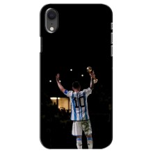 Чехлы Лео Месси Аргентина для iPhone Xr (Лео Чемпион)