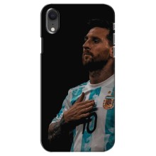 Чехлы Лео Месси Аргентина для iPhone Xr (Месси Капитан)