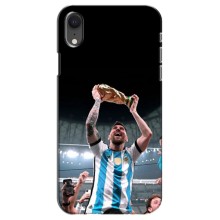 Чехлы Лео Месси Аргентина для iPhone Xr (Счастливый Месси)