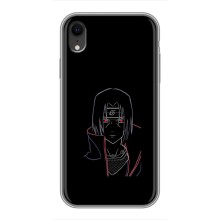 Чохли на тему: Ітачи Учіха для iPhone Xr (AlphaPrint) (силует Ітачі)