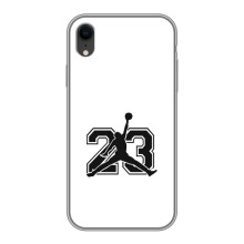 Чохли для iPhone Xr - з картинкою JORDAN (AlphaPrint) (Jordan 23)