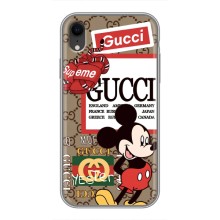 Чехол Disney Mouse iPhone Xr (PREMIUMPrint) (Стильный Микки)