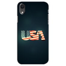 Чехол Флаг USA для iPhone Xr – USA