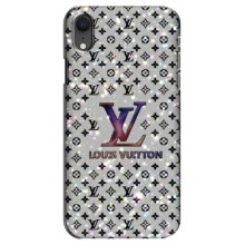 Чехол Стиль Louis Vuitton на iPhone Xr (Яркий LV)