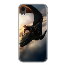Чохол дракон Беззубик для iPhone Xr – Політ Беззубика