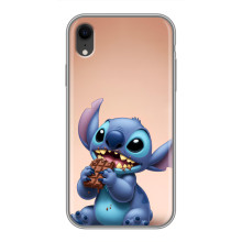 Чехол с рисунком Стич для iPhone Xr – Стич с шоколадом