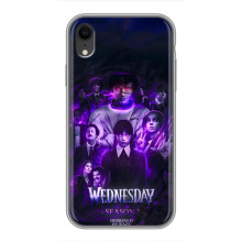 Чехол с дизайном Венздей 2 на iPhone Xr