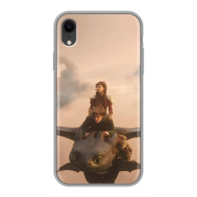 Чехол как приручить дракона на iPhone Xr (Фильм дракон)