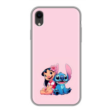 Чехол с принтом Стич на iPhone Xr (Лило и Стич)
