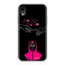 Чехол Гра в кальмара для iPhone Xr – Охранник