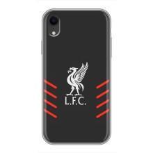 Силиконовые Чехлы принт Футбол на iPhone Xr (Эмблема Liverpool)