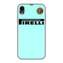 Силиконовые Чехлы принт Футбол на iPhone Xr (Inter)