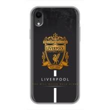 Силиконовые Чехлы принт Футбол на iPhone Xr (Liverpool)