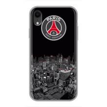 Силиконовые Чехлы принт Футбол на iPhone Xr (PSG)