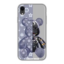 Силиконовый чехол для iPhone Xr (Медведь Louis Vuitton)