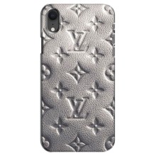 Текстурный Чехол Louis Vuitton для Айфон Xr (Бежевый ЛВ)