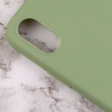 Силіконовий чохол Candy для Apple iPhone XS Max (6.5") – Фисташковый
