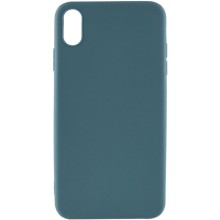 Силіконовий чохол Candy для Apple iPhone XS Max (6.5") – Синій