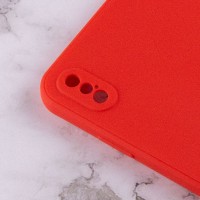 Силиконовый чехол Candy Full Camera для Apple iPhone XS Max (6.5") – Красный