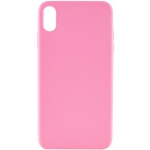 Силиконовый чехол Candy для Apple iPhone XS Max (6.5") – Розовый