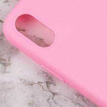 Силіконовий чохол Candy для Apple iPhone XS Max (6.5") – Рожевий