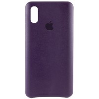 Шкіряний чохол AHIMSA PU Leather Case Logo (A) для Apple iPhone XS Max (6.5") – undefined