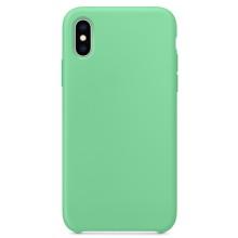 Чехол Silicone Case without Logo (AA) для Apple iPhone XS Max (6.5") – Зеленый
