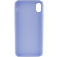 Силиконовый чехол Candy для Apple iPhone XS Max (6.5") – Голубой