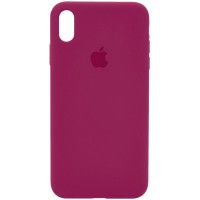 Чехол Silicone Case Full Protective (AA) для Apple iPhone XS Max (6.5") – Красный
