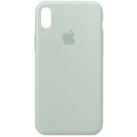 Чехол Silicone Case Full Protective (AA) для Apple iPhone XS Max (6.5") – Бирюзовый