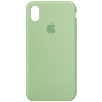 Чехол Silicone Case Full Protective (AA) для Apple iPhone XS Max (6.5") – Зеленый