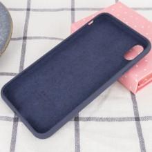 Чохол Silicone Case Full Protective (AA) для Apple iPhone XS Max (6.5") – Темно-синій