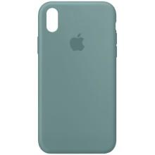 Чохол Silicone Case Full Protective (AA) для Apple iPhone XS Max (6.5") – Зелений