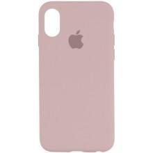 Чохол Silicone Case Full Protective (AA) для Apple iPhone XS Max (6.5") – Рожевий