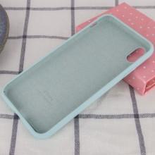 Чохол Silicone Case Full Protective (AA) для Apple iPhone XS Max (6.5") – Бірюзовий