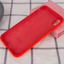 Чохол Silicone Case Full Protective (AA) для Apple iPhone XS Max (6.5") – Червоний