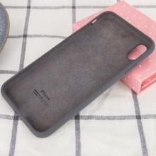 Чохол Silicone Case Full Protective (AA) для Apple iPhone XS Max (6.5") – Сірий