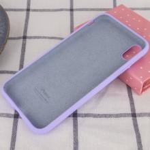 Чохол Silicone Case Full Protective (AA) для Apple iPhone XS Max (6.5") – Бузковий